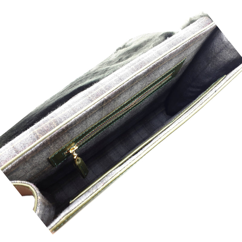 Clutch LIBRETA Verde
