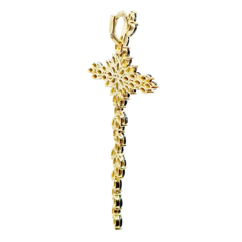 Gold/Schwarzes Sternkreuz