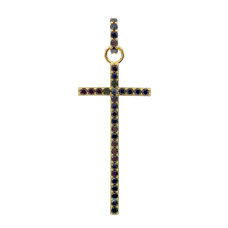 ÉCIJA Kreuz Gold/Schwarz