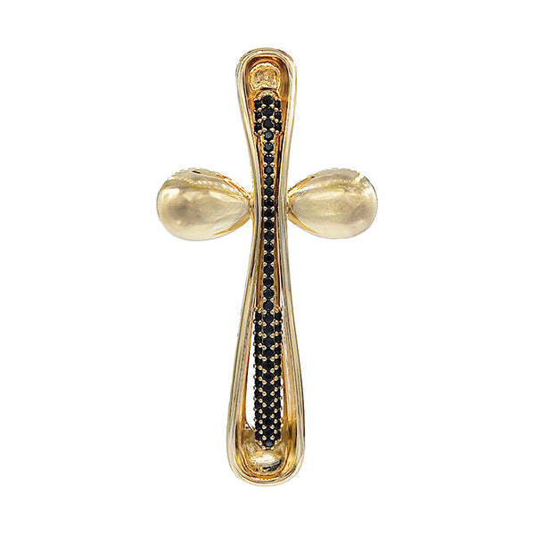 CELA Black/Gold Cross
