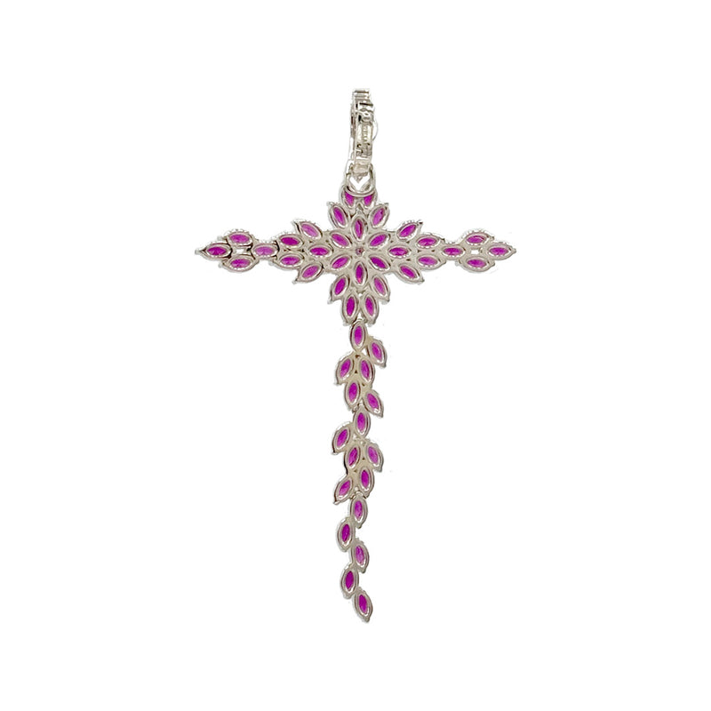 STELLA Fuchsia Cross