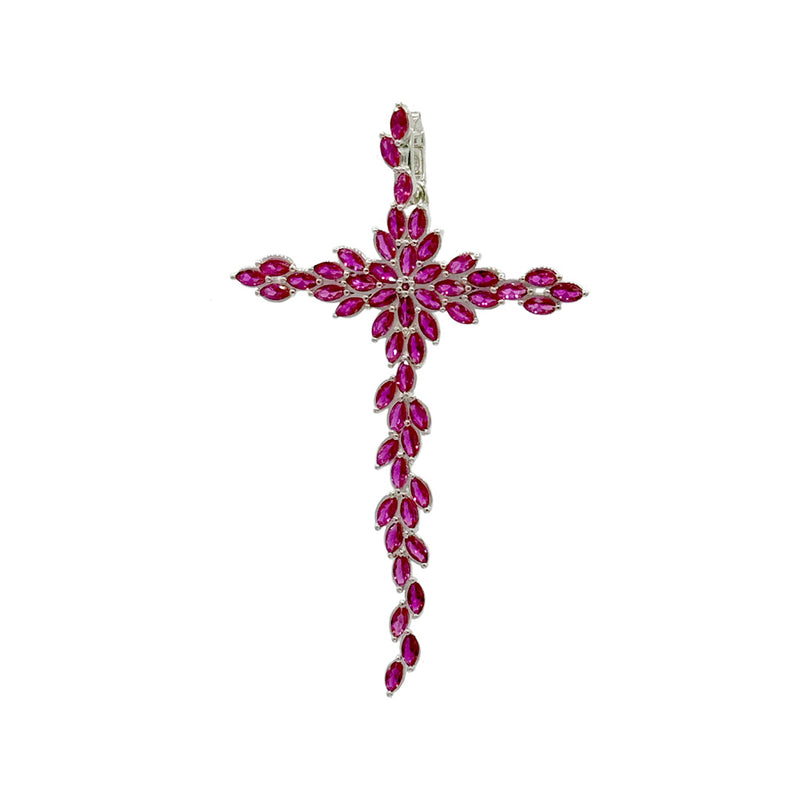 STELLA Fuchsia Cross