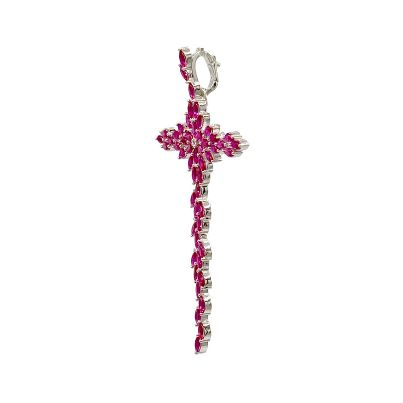 STELLA Fuchsia Cross