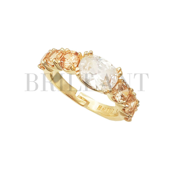 White/Amber EDGAR Ring