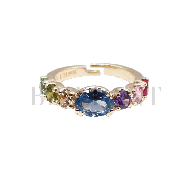 Light Blue/Multicolor EDGAR Ring
