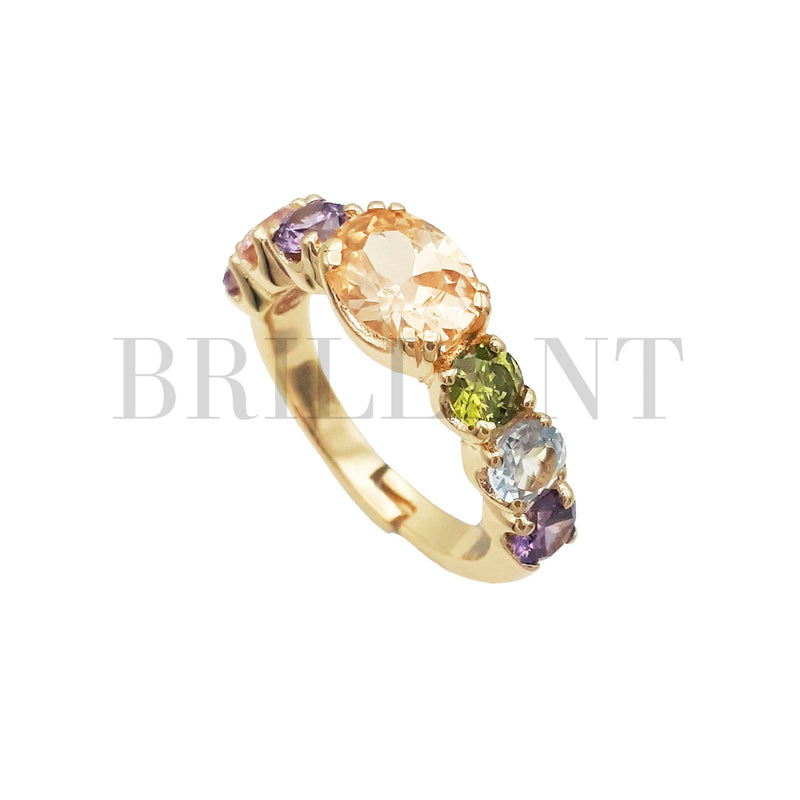 EDGAR Amber/Multicolor Ring