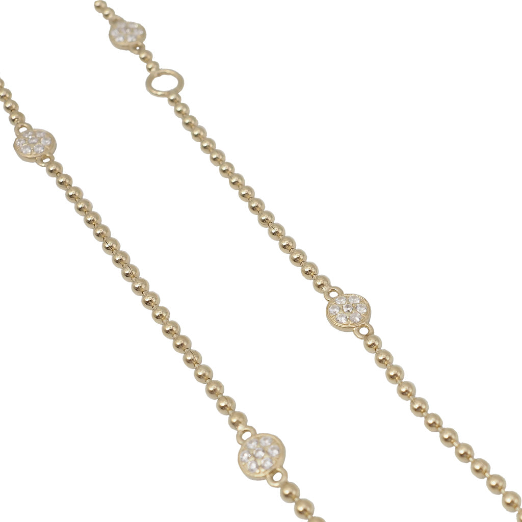 Dije Con Cadena Plata .925 Mundo Circonita Blanca Cristal Acabado En Rodio Farfalla Bonetti Plata 925