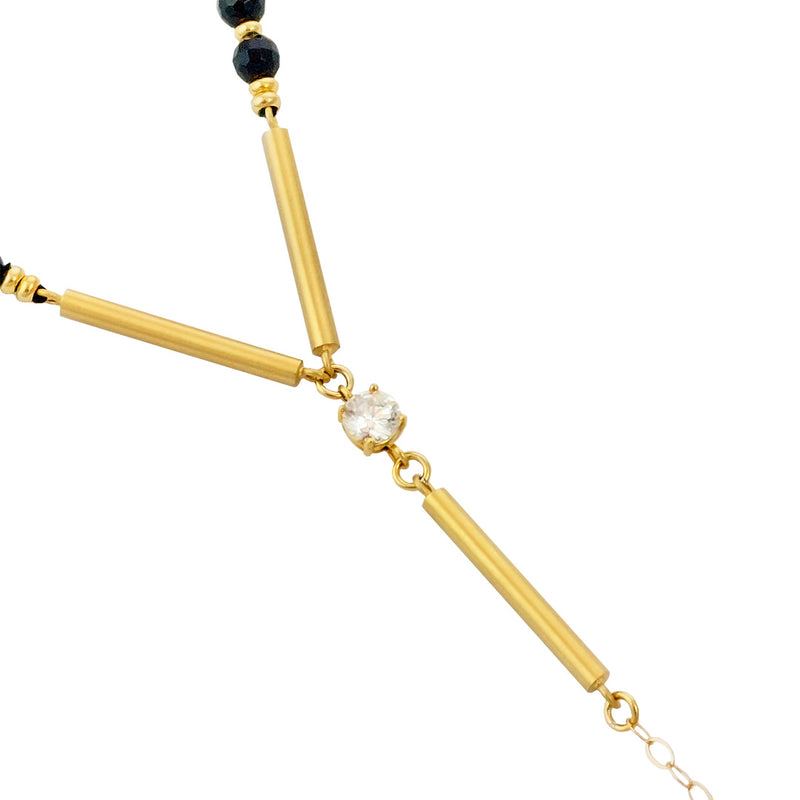 Onyx ROSENKRANZ Halskette