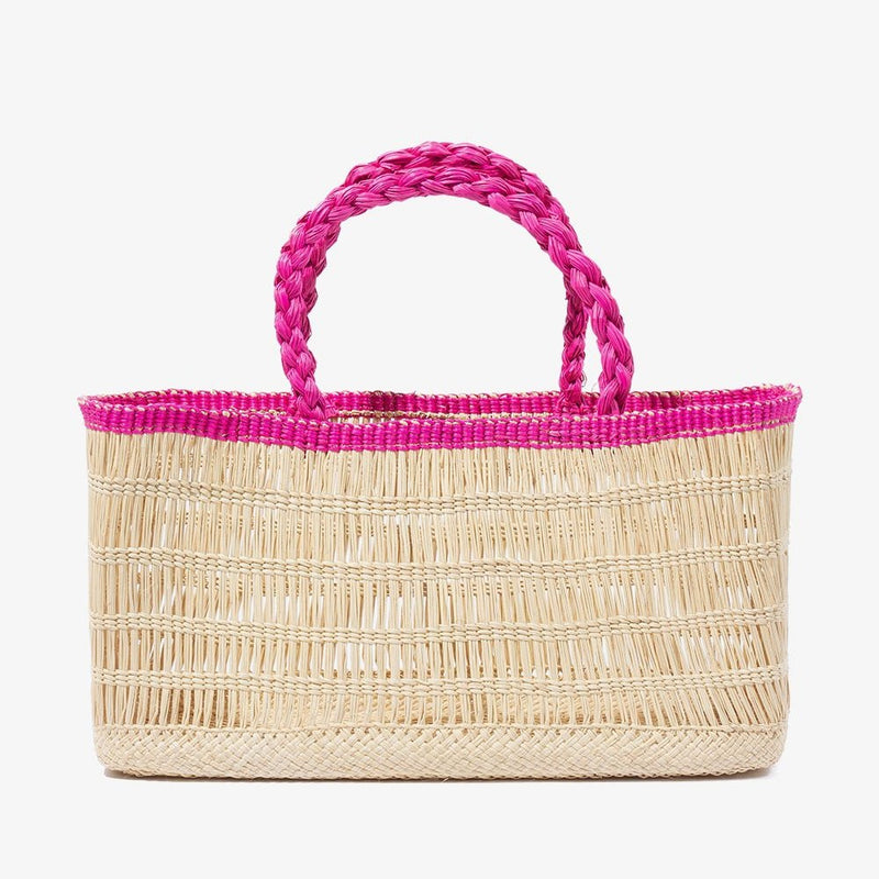 Fuchsia small rectangular carrycot
