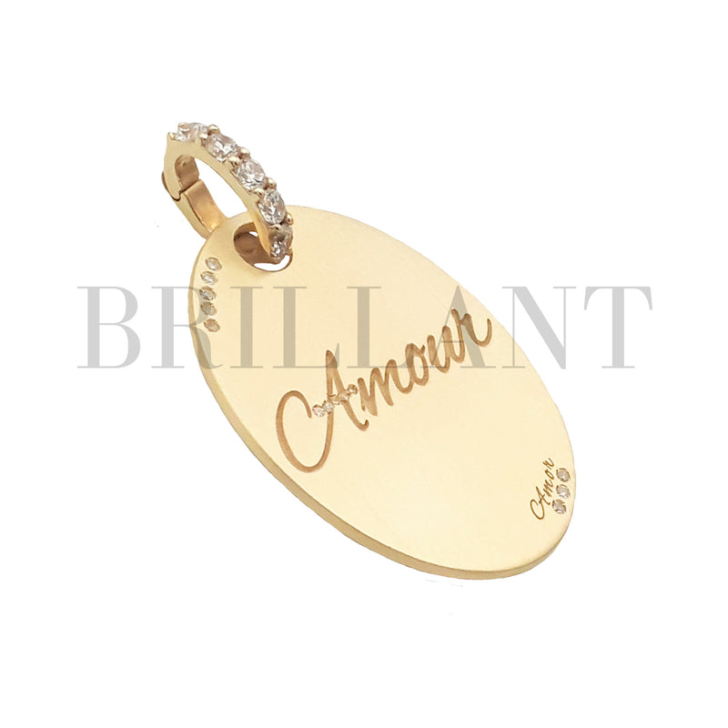 AMOUR Message Plate