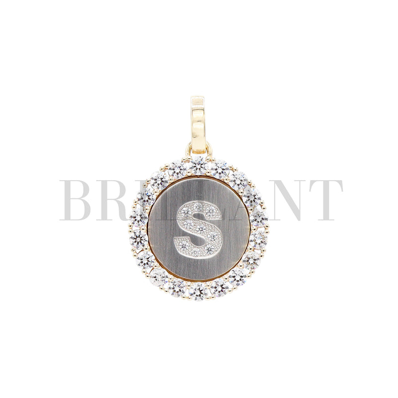INITIAL Pendant S Silver/Gold