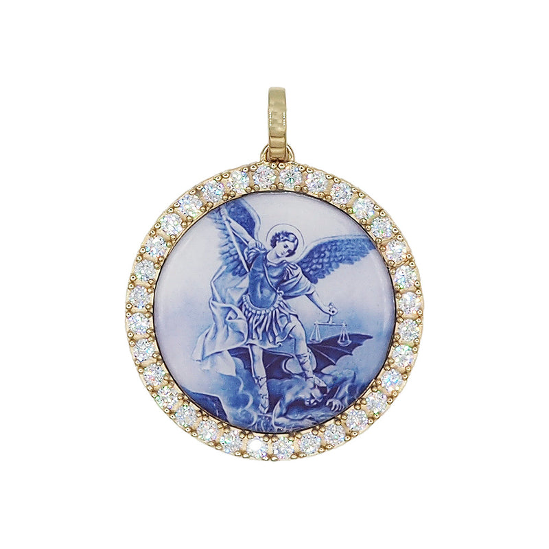Madonna FLORENCIA Azul (San Miguel Arcángel)
