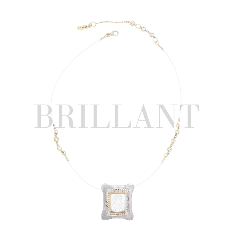 MIREIA MARCO E square baguette choker