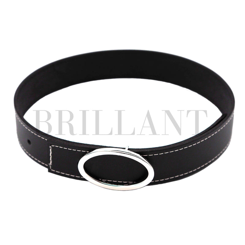 BASIC Oval Silver Belt