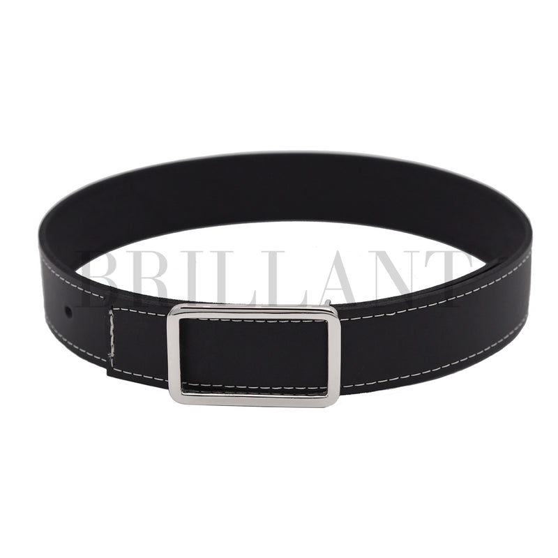 BASIC Square Silver Belt
