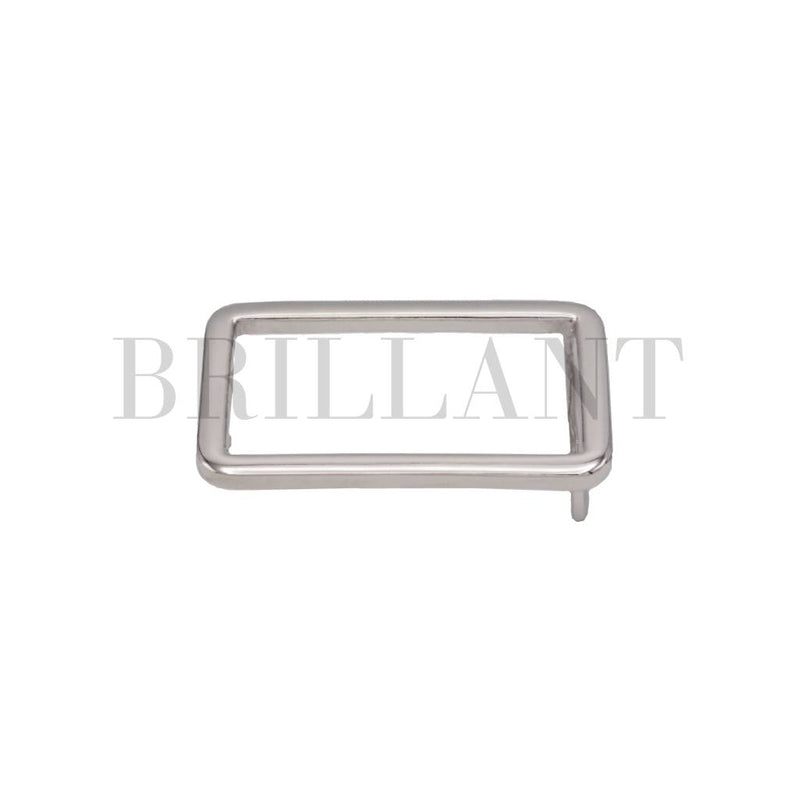 BASIC Square Silver Belt