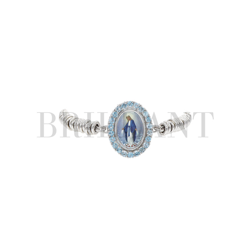 Pulsera Madonna Ovalada